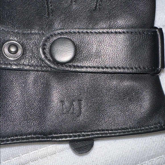 ROYCE Touchscreen Leather Mens Gloves with 100% Cashmere Lining. Size L. - Picture 7 of 9